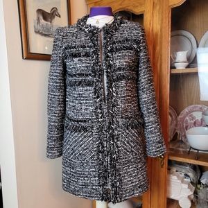 Fashionable Tweed Coat